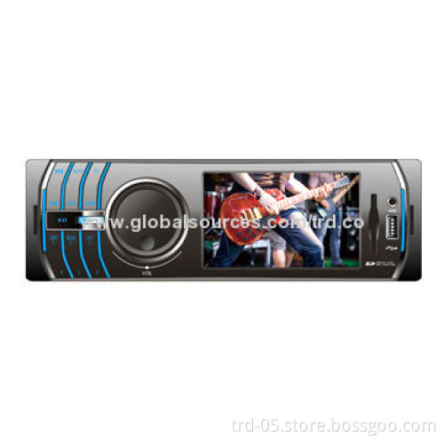 Car MP5 Player with 3-inch TFT Screen, 18 Pre-set FM Radio Stations and 4 x 45W Output Power